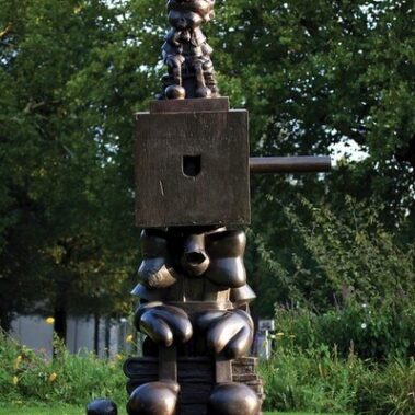 Paul McCarthy - "Bronze Blockhead ARTZUID 2009 archief