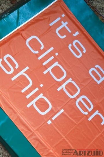 ARTZUID 2009 archief Tim Ayrs - "It's a clipper ship"