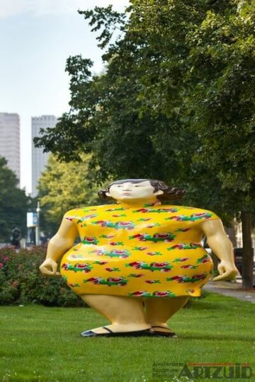 ARTZUID 2009 archief Zhang Hongbo - "Fat Lady"