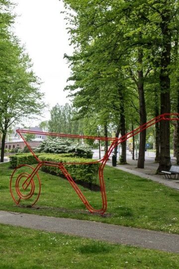 ARTZUID 2015 - Michael Craig-Martin - Wheelbarrow (2013)