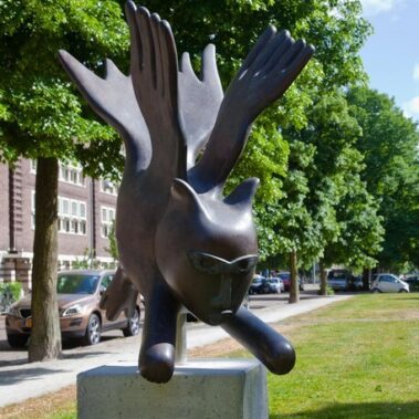 Corneille-Chat-volant-ARTZUID-2011-archief