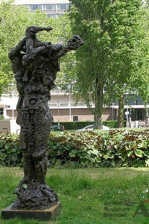 Jonathan Meese - Die Kämpferin de Large-ARTZUID-2013-archief