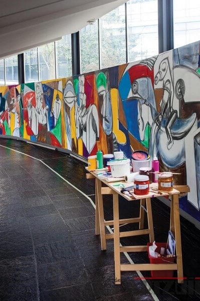 Kofi Setordji - Four Horse Riders-ARTZUID-2013-archief