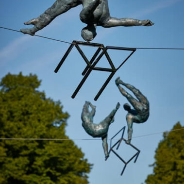 Jerzy Kedziora - Acrobat With a Chair, (2018)