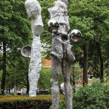 Johan Tahon - Pillar I, (2019) & Pillar II, (2010-2019)