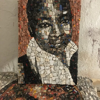 0. Ziyanda Majozi - 4 Mozaiek - Zoliswa Nkonyana, Nontsikelelo Tyatyeka, Chuku Ncobo, Phumeza Nkolonzi (2021) - photographer JW Kaldenbach - ARTZUID 2021