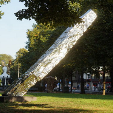 Zhan Wang_45 degrees artificial Rock (2014)