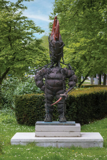 ARTZUID 2023 - Daniel Spoerri - Der Krieger