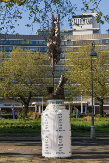 ARTZUID 2023 Streetartist Frankey - Frankey zet ARTZUID op zijn kop