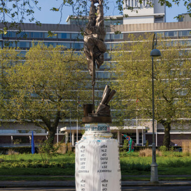ARTZUID 2023 Streetartist Frankey - Frankey zet ARTZUID op zijn kop